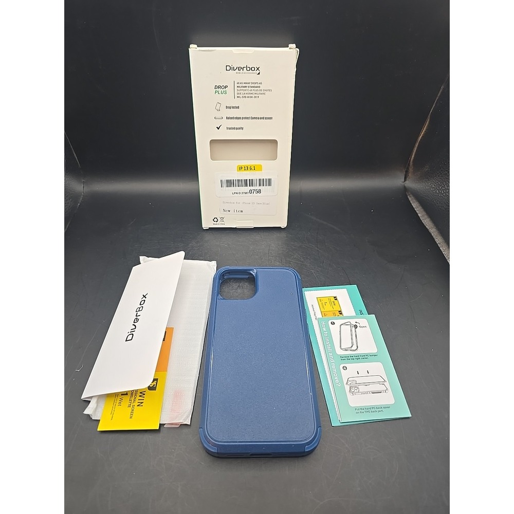 Diverbox For Iphone 13 Blue